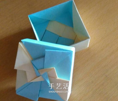 風(fēng)車盒子怎么折圖解教程 方形風(fēng)車禮盒的折法 -  rpnrmr.com