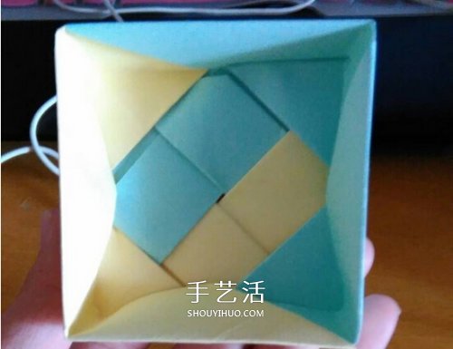 風(fēng)車盒子怎么折圖解教程 方形風(fēng)車禮盒的折法 -  rpnrmr.com