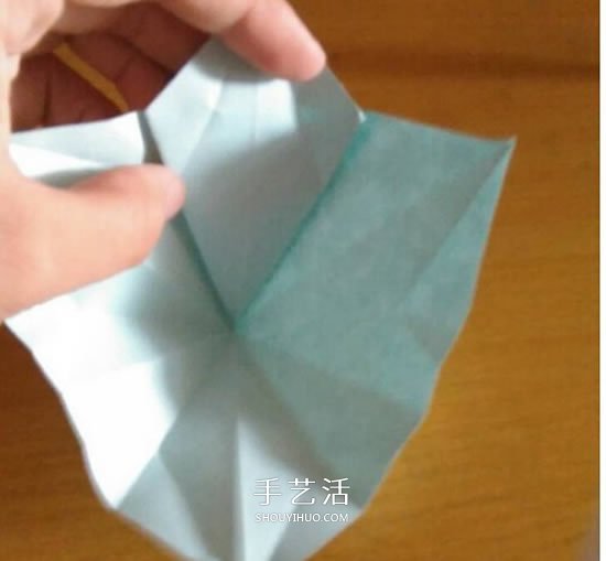 怎么折漂亮紙花 手工折紙八角星花的折法圖解 -  rpnrmr.com