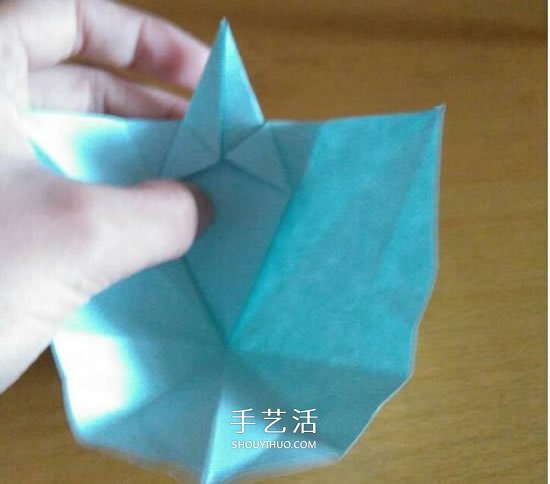 怎么折漂亮紙花 手工折紙八角星花的折法圖解 -  rpnrmr.com