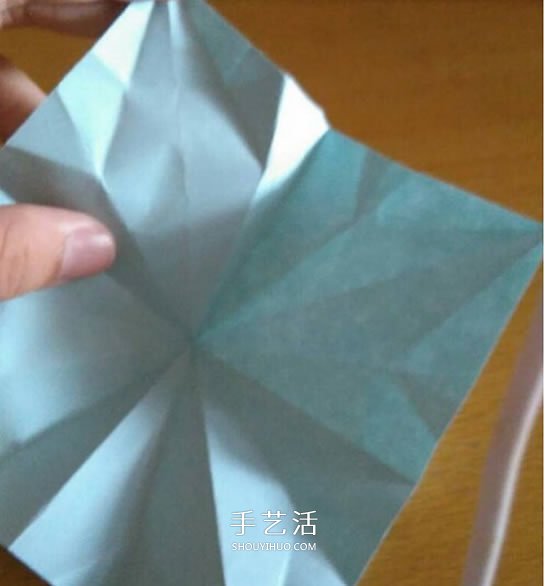 怎么折漂亮紙花 手工折紙八角星花的折法圖解 -  rpnrmr.com