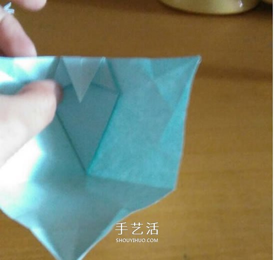 怎么折漂亮紙花 手工折紙八角星花的折法圖解 -  rpnrmr.com