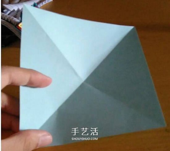 怎么折漂亮紙花 手工折紙八角星花的折法圖解 -  rpnrmr.com