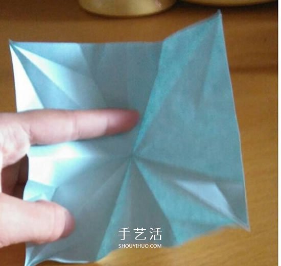 怎么折漂亮紙花 手工折紙八角星花的折法圖解 -  rpnrmr.com