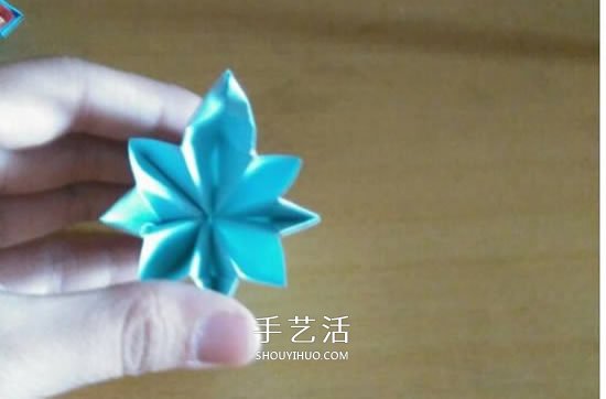 怎么折漂亮紙花 手工折紙八角星花的折法圖解 -  rpnrmr.com