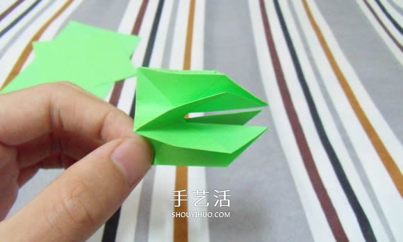 手工折紙花托的教程 可以完美搭配川崎玫瑰 -  rpnrmr.com
