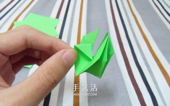 手工折紙花托的教程 可以完美搭配川崎玫瑰 -  rpnrmr.com