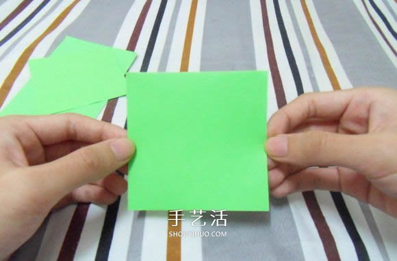手工折紙花托的教程 可以完美搭配川崎玫瑰 -  rpnrmr.com