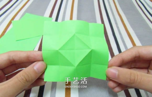 手工折紙花托的教程 可以完美搭配川崎玫瑰 -  rpnrmr.com