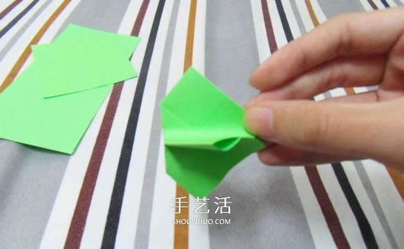 手工折紙花托的教程 可以完美搭配川崎玫瑰 -  rpnrmr.com
