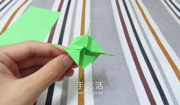 手工折紙花托的教程 可以完美搭配川崎玫瑰 -  rpnrmr.com