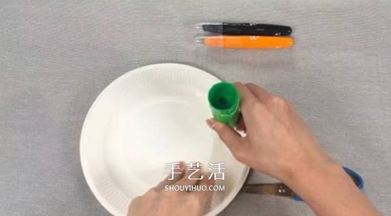 幼兒園簡(jiǎn)單小手工 用紙餐盤做可愛小刺猬方法 -  rpnrmr.com