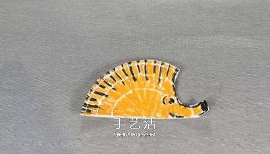 幼兒園簡(jiǎn)單小手工 用紙餐盤做可愛小刺猬方法 -  rpnrmr.com
