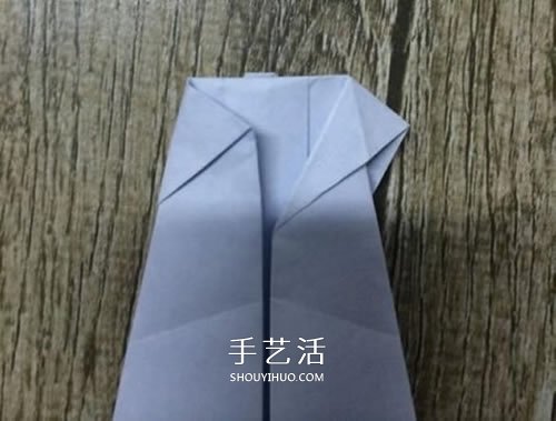 折紙站立大熊貓的圖解教程 可愛的卡通形象 -  rpnrmr.com