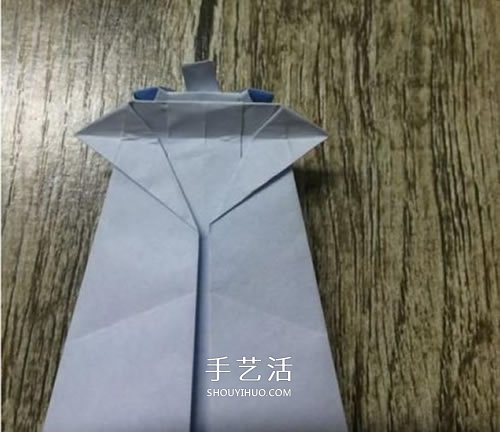 折紙站立大熊貓的圖解教程 可愛的卡通形象 -  rpnrmr.com