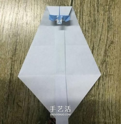 折紙站立大熊貓的圖解教程 可愛的卡通形象 -  rpnrmr.com