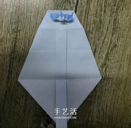 折紙站立大熊貓的圖解教程 可愛的卡通形象 -  rpnrmr.com
