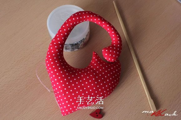 情侶貓咪公仔的制作方法 浪漫布藝情人節(jié)禮物 -  rpnrmr.com