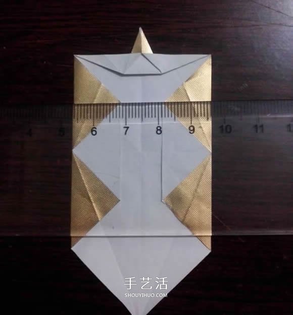 煙盒紙廢物利用 手工折紙立體貓頭鷹圖解步驟 -  rpnrmr.com