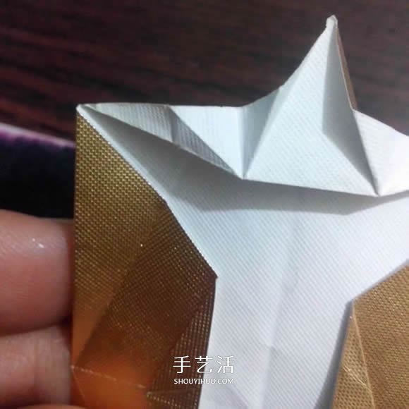 煙盒紙廢物利用 手工折紙立體貓頭鷹圖解步驟 -  rpnrmr.com