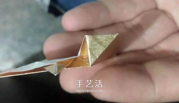 煙盒紙廢物利用 手工折紙立體貓頭鷹圖解步驟 -  rpnrmr.com
