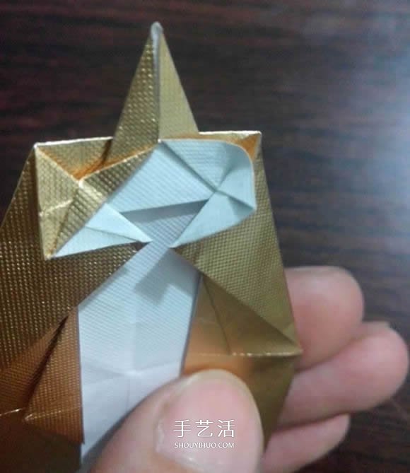 煙盒紙廢物利用 手工折紙立體貓頭鷹圖解步驟 -  rpnrmr.com