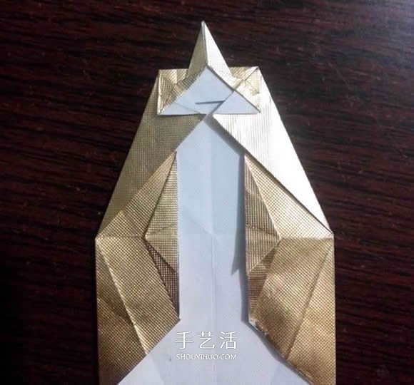 煙盒紙廢物利用 手工折紙立體貓頭鷹圖解步驟 -  rpnrmr.com