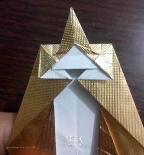 煙盒紙廢物利用 手工折紙立體貓頭鷹圖解步驟 -  rpnrmr.com
