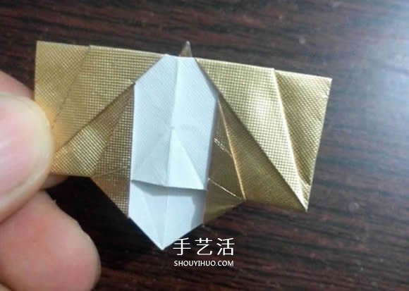 煙盒紙廢物利用 手工折紙立體貓頭鷹圖解步驟 -  rpnrmr.com