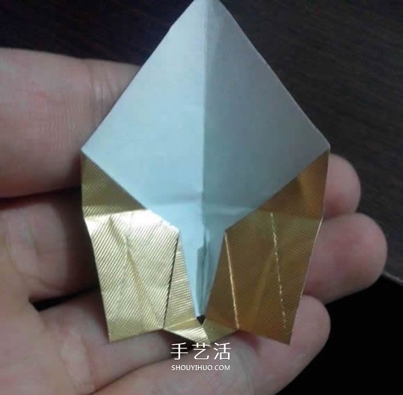 煙盒紙廢物利用 手工折紙立體貓頭鷹圖解步驟 -  rpnrmr.com