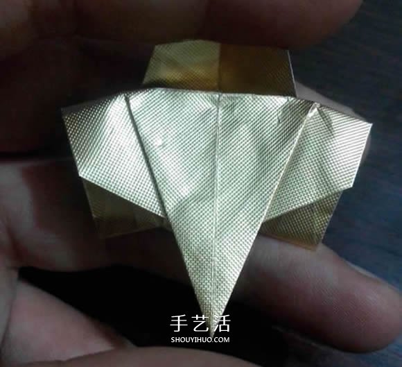 煙盒紙廢物利用 手工折紙立體貓頭鷹圖解步驟 -  rpnrmr.com