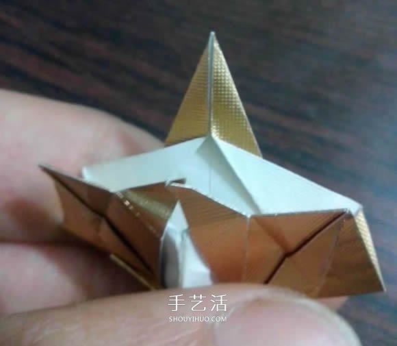 煙盒紙廢物利用 手工折紙立體貓頭鷹圖解步驟 -  rpnrmr.com