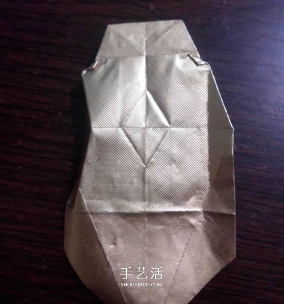 煙盒紙廢物利用 手工折紙立體貓頭鷹圖解步驟 -  rpnrmr.com