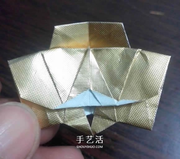 煙盒紙廢物利用 手工折紙立體貓頭鷹圖解步驟 -  rpnrmr.com