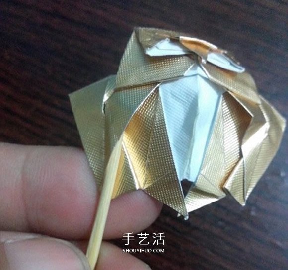 煙盒紙廢物利用 手工折紙立體貓頭鷹圖解步驟 -  rpnrmr.com