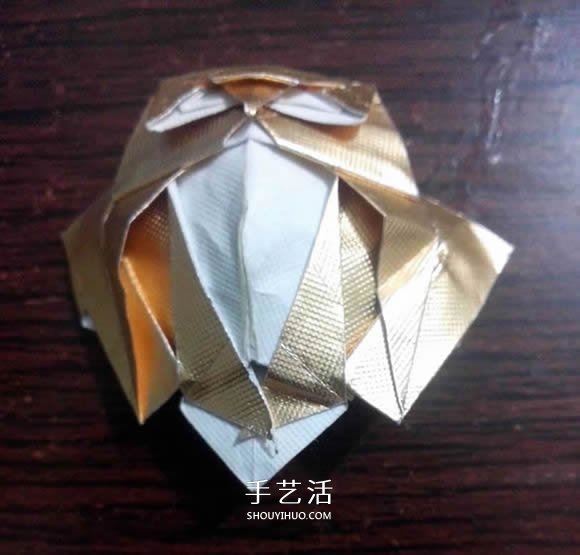 煙盒紙廢物利用 手工折紙立體貓頭鷹圖解步驟 -  rpnrmr.com