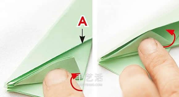 A4紙折船型收納盒的折法圖解 可大可小能收縮 -  rpnrmr.com
