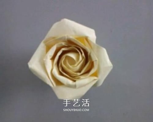 AP玫瑰折紙方法圖解 漂亮花型玫瑰怎么折圖解 -  rpnrmr.com