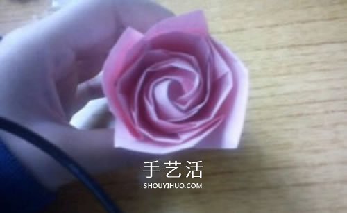 AP玫瑰折紙方法圖解 漂亮花型玫瑰怎么折圖解 -  rpnrmr.com