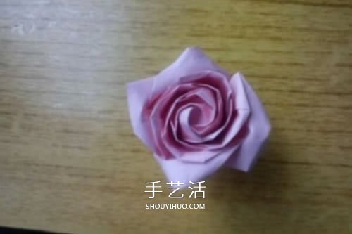 AP玫瑰折紙方法圖解 漂亮花型玫瑰怎么折圖解 -  rpnrmr.com