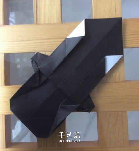 爬行大熊貓的折紙步驟圖解 憨態(tài)可掬很可愛~ -  rpnrmr.com