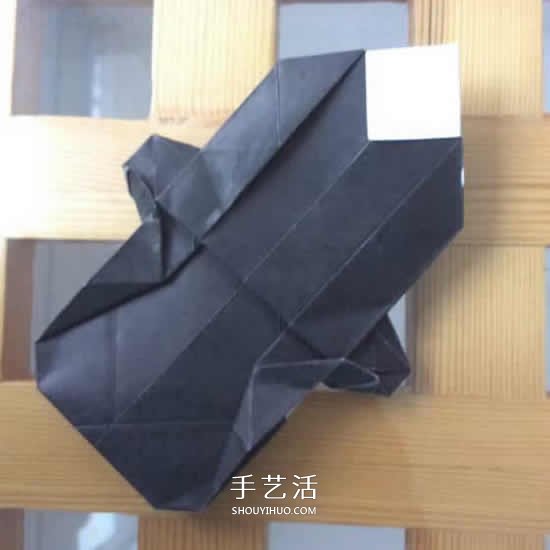 爬行大熊貓的折紙步驟圖解 憨態(tài)可掬很可愛~ -  rpnrmr.com