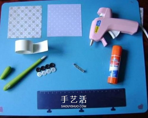 最簡單紙風(fēng)車的折法圖解 可愛的兒童胸花DIY -  rpnrmr.com