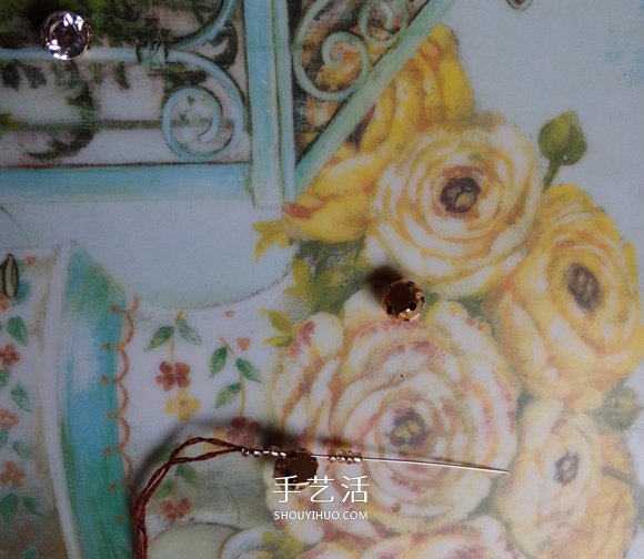普通發(fā)圈改造教程 DIY好看串珠發(fā)圈的方法 -  rpnrmr.com