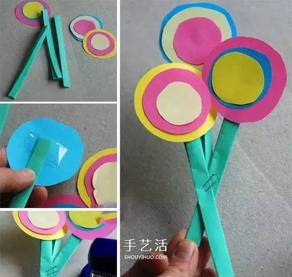 可愛花朵盆栽賀卡 完美的教師節(jié)賀卡手工制作 -  rpnrmr.com