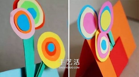 可愛花朵盆栽賀卡 完美的教師節(jié)賀卡手工制作 -  rpnrmr.com