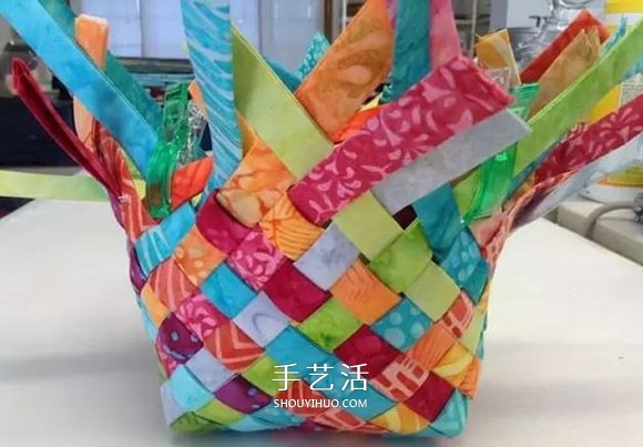 布條編織收納籃圖解 舊衣服編織收納筐步驟 -  rpnrmr.com