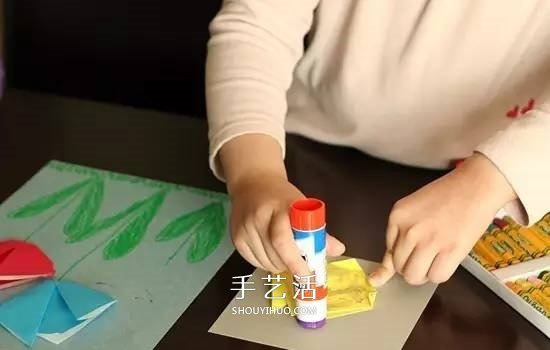 簡單折紙康乃馨 手工做一張漂亮的母親節(jié)賀卡 -  rpnrmr.com