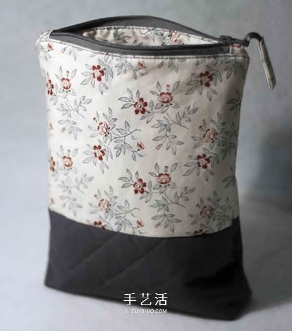 自制方形化妝包的方法 手工化妝包制作教程 -  rpnrmr.com