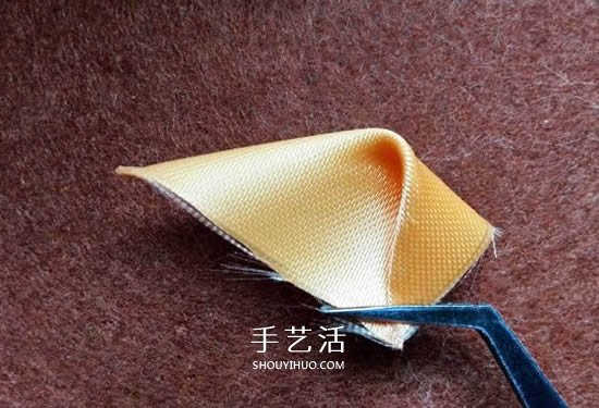 絲帶手工制作梅花圖解 做成漂亮的胸花或發(fā)飾 -  rpnrmr.com